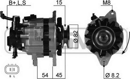 ERA 210255 - Ģenerators www.autospares.lv