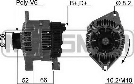 ERA 210268A - Ģenerators www.autospares.lv