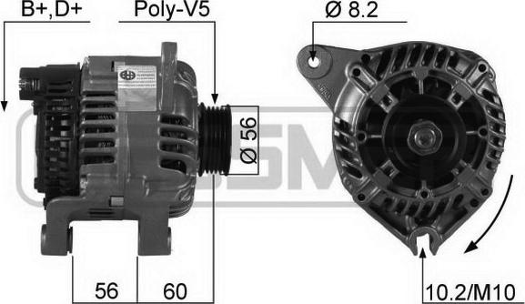 ERA 210217A - Ģenerators autospares.lv