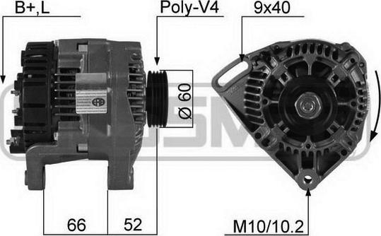 ERA 210284R - Ģenerators www.autospares.lv