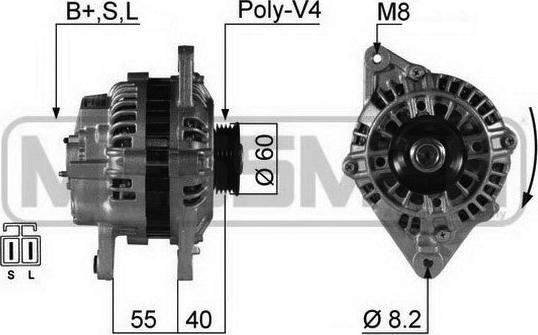 ERA 210282 - Ģenerators autospares.lv