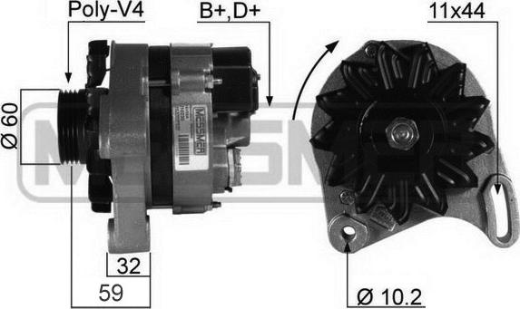 ERA 210230A - Ģenerators autospares.lv