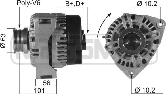 ERA 210229 - Ģenerators autospares.lv