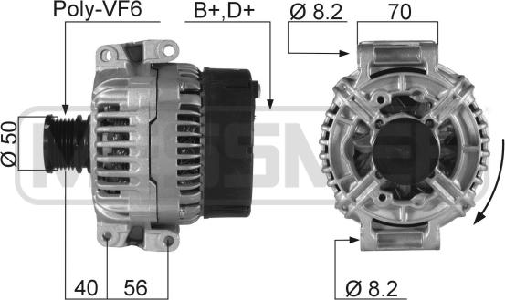 ERA 210272 - Alternator www.autospares.lv