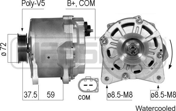 ERA 210790 - Ģenerators www.autospares.lv