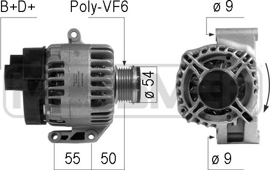 ERA 210749 - Alternator www.autospares.lv