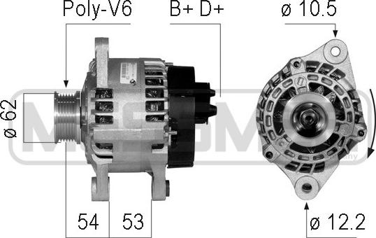 ERA 210759 - Ģenerators www.autospares.lv