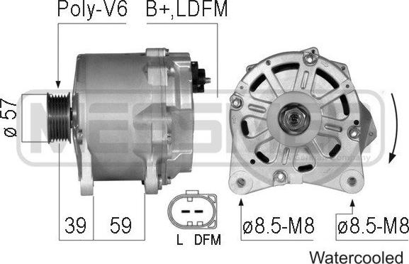 ERA 210781 - Ģenerators www.autospares.lv