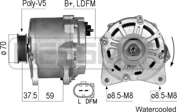 ERA 210788 - Alternator www.autospares.lv