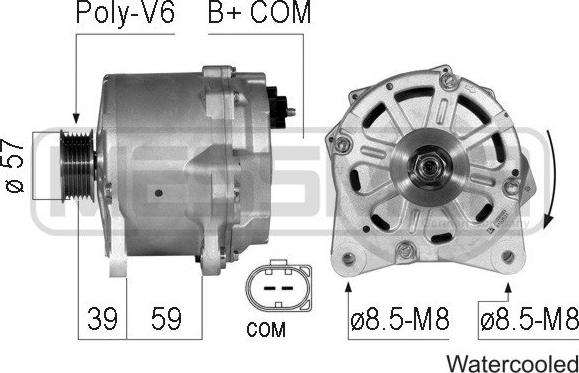 ERA 210782 - Ģenerators www.autospares.lv