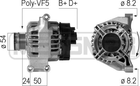 ERA 210739 - Alternator www.autospares.lv