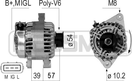 ERA 210727A - Ģenerators autospares.lv