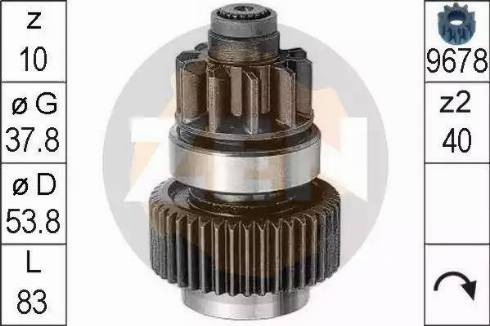 ERA 225439 - Pinion, bendix, starter www.autospares.lv