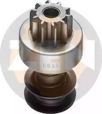 ERA 225043 - Pinion, bendix, starter www.autospares.lv