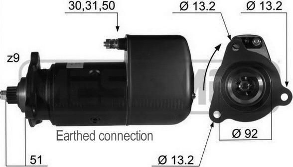 ERA 22602 - Стартер www.autospares.lv