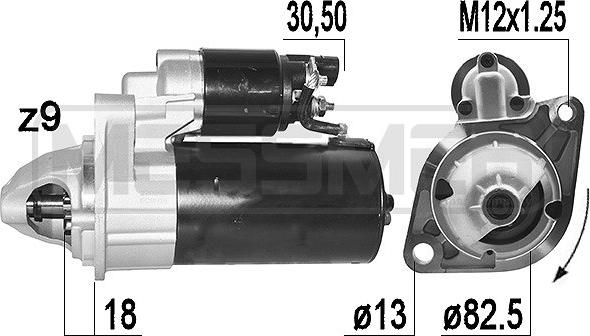 ERA 220996A - Starteris www.autospares.lv