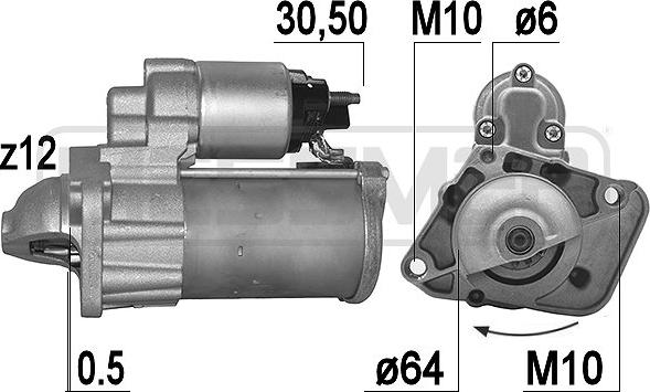 ERA 220997 - Starteris autospares.lv