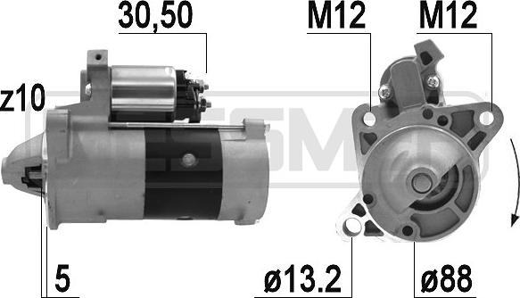 ERA 220945A - Starteris autospares.lv