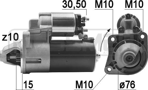 ERA 220950A - Starter www.autospares.lv