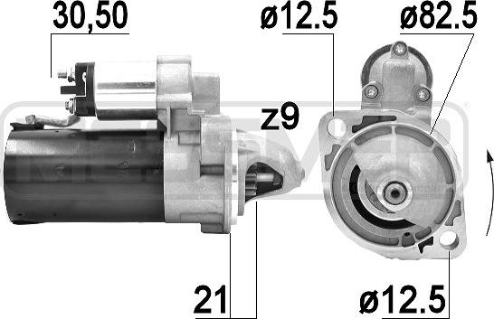 ERA 220911 - Starteris www.autospares.lv