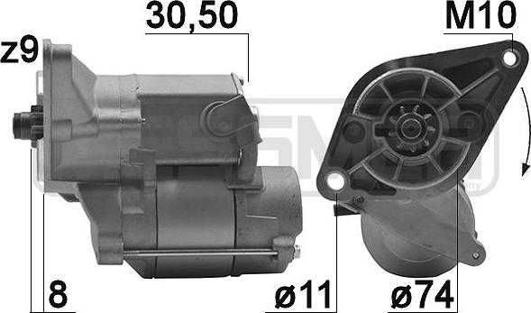 ERA 220981A - Starteris autospares.lv