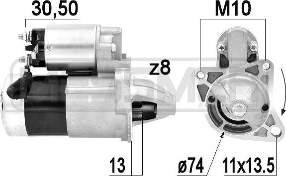 ERA 220920A - Starteris www.autospares.lv