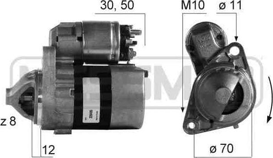 ERA 220495A - Starter www.autospares.lv