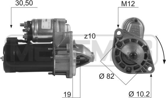 ERA 220401 - Starteris autospares.lv