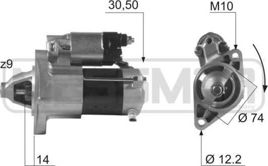 ERA 220486A - Starteris autospares.lv