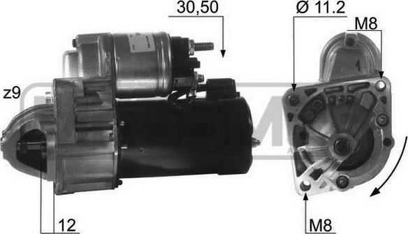 ERA 220437 - Starteris autospares.lv