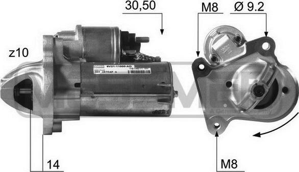 ERA 220425 - Starteris www.autospares.lv