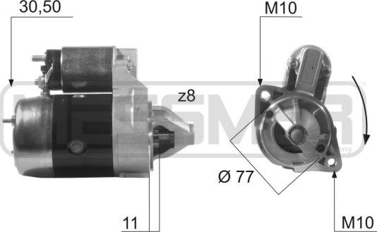 ERA 220475A - Starteris autospares.lv