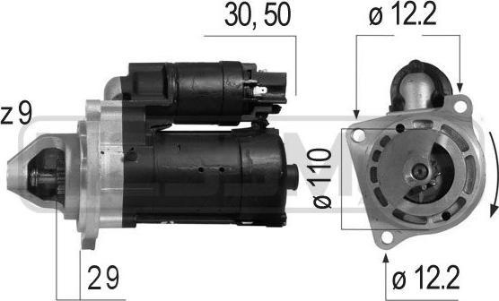 ERA 220549 - Starteris autospares.lv