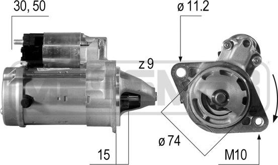 ERA 220542A - Starteris autospares.lv