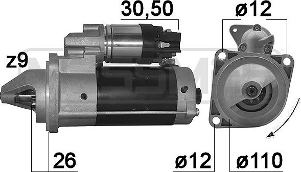 ERA 220550 - Starteris autospares.lv