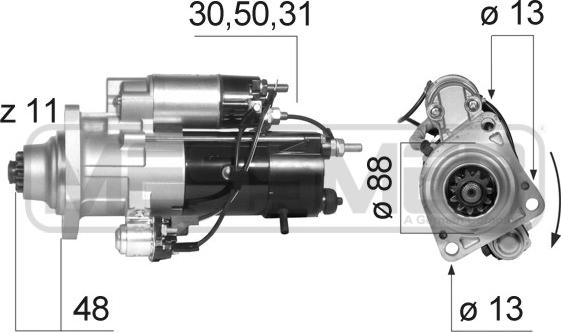 ERA 220565 - Starteris autospares.lv