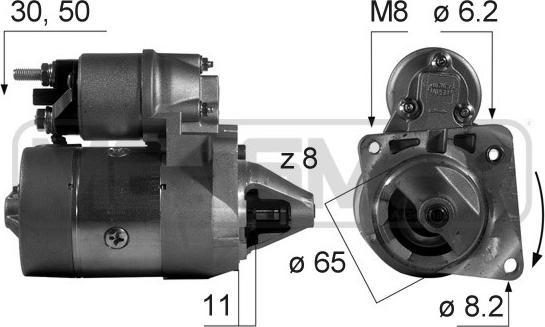 ERA 220516 - Starteris autospares.lv