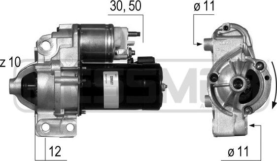 ERA 220527 - Starteris www.autospares.lv