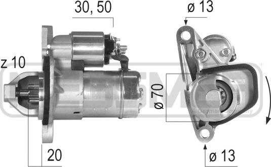 ERA 220579 - Starteris autospares.lv