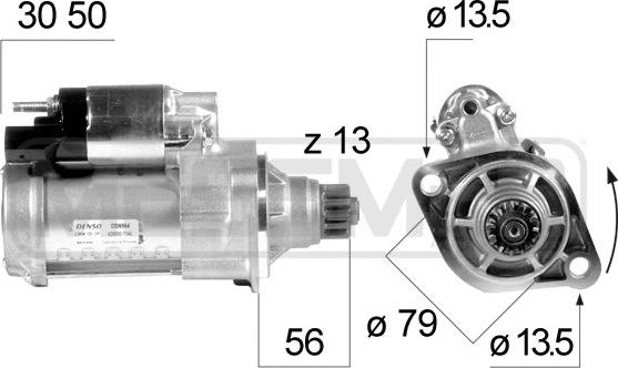 ERA 220647A - Starteris autospares.lv