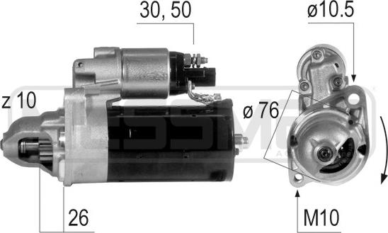 ERA 220636 - Starteris autospares.lv