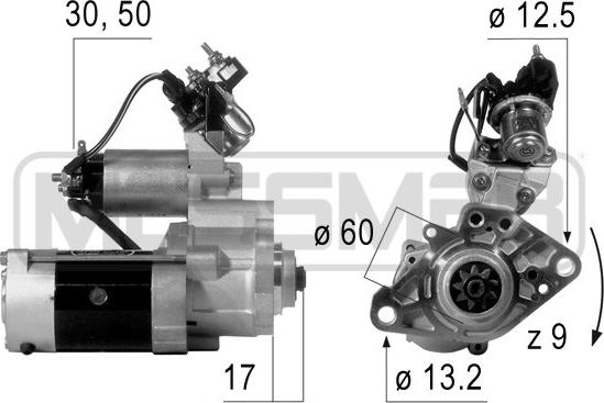 ERA 220620 - Starteris www.autospares.lv