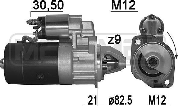 ERA 220096A - Starteris www.autospares.lv