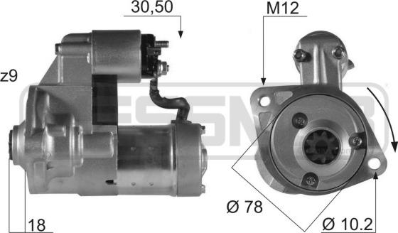 ERA 220048 - Starteris autospares.lv