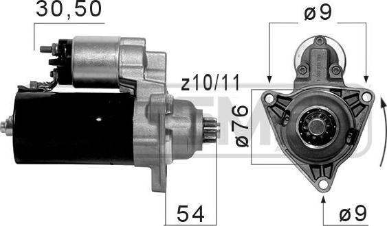 ERA 220054A - Starteris autospares.lv