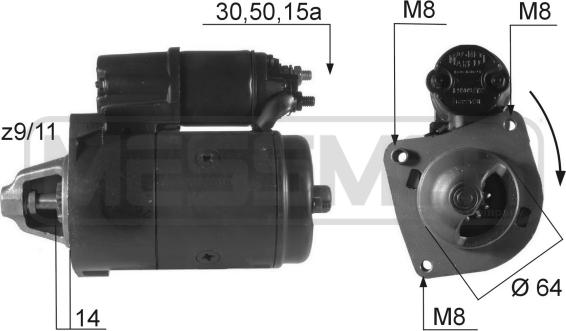 ERA 220051R - Starteris autospares.lv