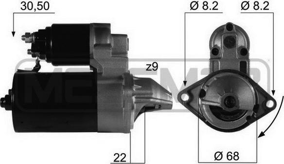 ERA 220058A - Starteris autospares.lv