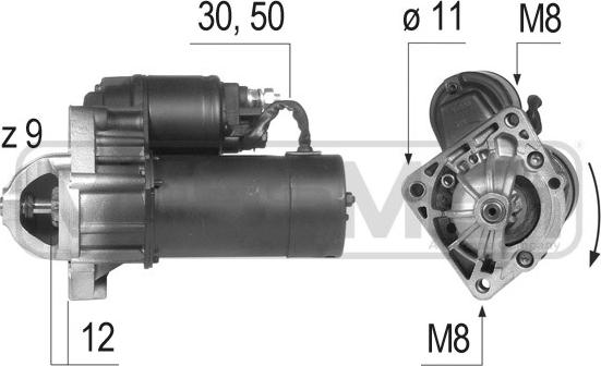 ERA 220057A - Starteris autospares.lv