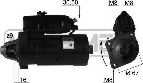 ERA 220065R - Starteris autospares.lv