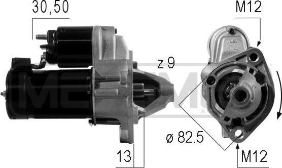 ERA 220004A - Starter www.autospares.lv